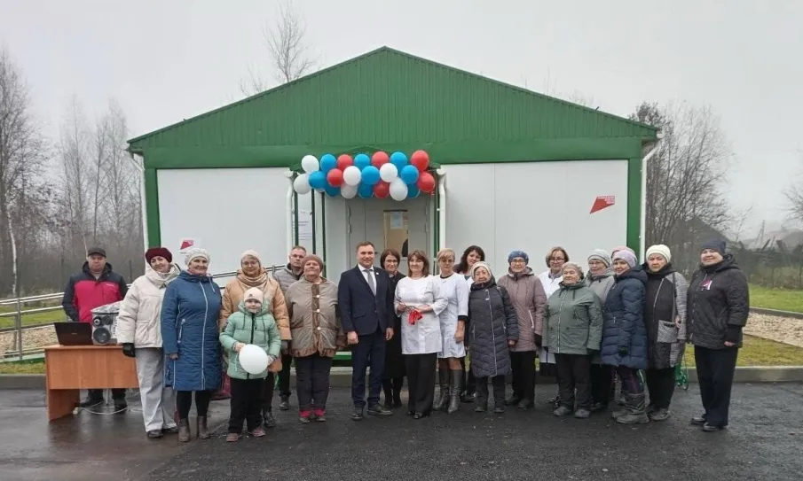 В Краснобаковском округе открыли новый фельдшерско-акушерский пункт